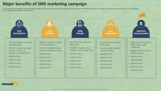 Major Benefits Of SMS Marketing Campaign SMS Marketing Guide For Small MKT SS V