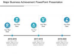 Major business achievement powerpoint presentation
