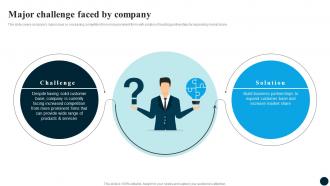 Major Challenge Faced Partnership Strategy Adoption For Market Expansion And Growth CRP DK SS
