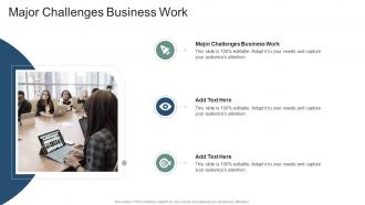 Major Challenges Business Work In Powerpoint And Google Slides Cpb