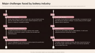 Major Challenges Faced By Bakery Confectionery Business Plan BP SS