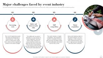 Major Challenges Faced By Event Industry Event Planning Business Plan BP SS