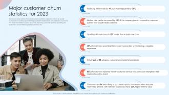 Major Customer Churn Statistics For 2023 Customer Attrition Rate Prevention