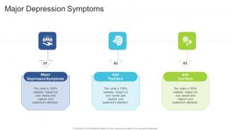 Major Depression Symptoms In Powerpoint And Google Slides Cpb