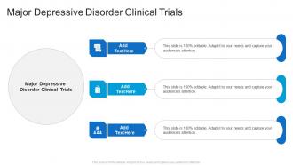 Major Depressive Disorder Clinical Trials In Powerpoint And Google Slides Cpb