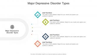 Major Depressive Disorder Types In Powerpoint And Google Slides Cpb