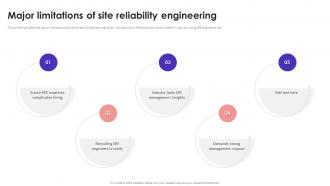 Major Limitations Of Site Reliability Engineering