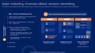 Major Marketing Channels Utilized Amazon CRM How To Excel Ecommerce Sector