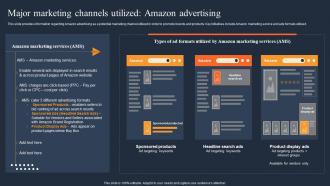 Major Marketing Channels Utilized How Amazon Was Successful In Gaining Competitive Edge