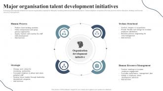 Major Organisation Talent Development Initiatives