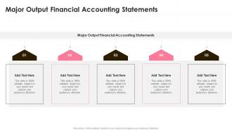 Major Output Financial Accounting Statements In Powerpoint And Google Slides Cpb