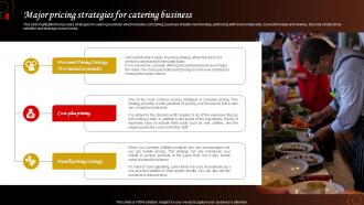 Major Pricing Strategies For Catering Business Food Catering Business Plan BP SS