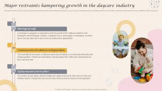 Major Restraints Hampering Growth In The Daycare Industry Infant Care Center BP SS