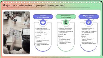 Major Risk Categories In Project Management