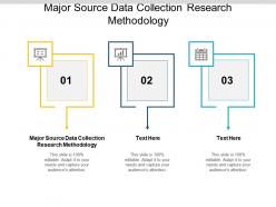 Major source data collection research methodology ppt powerpoint presentation layouts graphics cpb