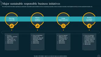 Major Sustainable Responsible Utilizing Technology Responsible By Product Developer Playbook