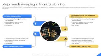 Major Trends Emerging In Financial Planning Mastering Financial Planning In Modern Business Fin SS