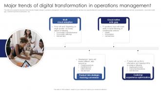 Major Trends Of Digital Transformation In Operations Management