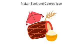 Makar Sankranti Colored Icon In Powerpoint Pptx Png And Editable Eps Format