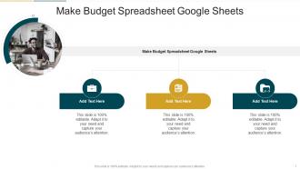 Make Budget Spreadsheet Google Sheets In Powerpoint And Google Slides Cpb