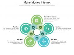 Make money internet ppt powerpoint presentation gallery summary cpb