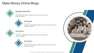 Make Money Online Blogs In Powerpoint And Google Slides Cpb