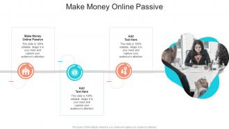 Make Money Online Passive In Powerpoint And Google Slides Cpb