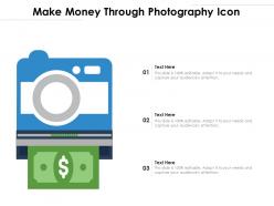 Make Money Through Photography Icon