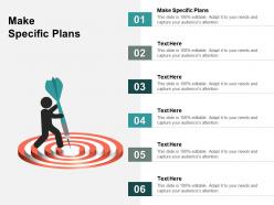 Make specific plans ppt powerpoint presentation gallery skills cpb