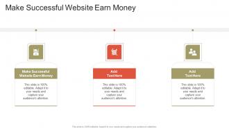 Make Successful Website Earn Money In Powerpoint And Google Slides Cpb