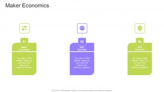 Maker Economics In Powerpoint And Google Slides Cpb