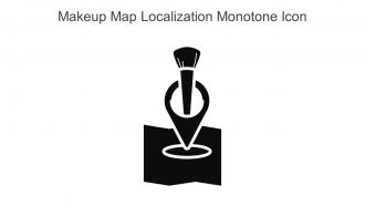Makeup Map Localization Monotone Icon In Powerpoint Pptx Png And Editable Eps Format