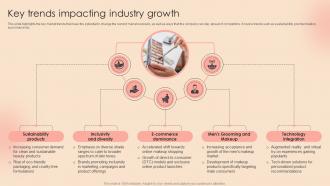 Makeup Store Business Plan Key Trends Impacting Industry Growth BP SS