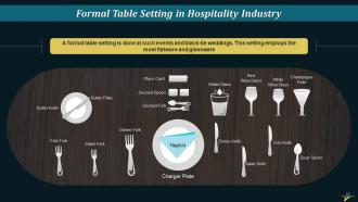 Making Catering A Success In Hospitality Industry Training Ppt Good Pre-designed