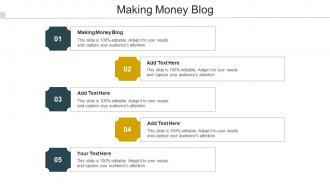 Making Money Blog Ppt Powerpoint Presentation Pictures Introduction Cpb