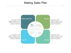 Making sales plan ppt powerpoint presentation ideas information cpb