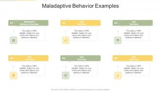 Maladaptive Behavior Examples In Powerpoint And Google Slides Cpb