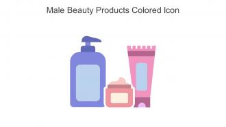 Male Beauty Products Colored Icon In Powerpoint Pptx Png And Editable Eps Format