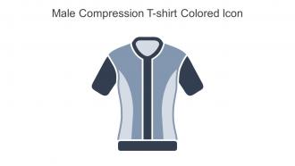 Male Compression T Shirt Colored Icon In Powerpoint Pptx Png And Editable Eps Format