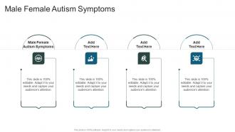 Male Female Autism Symptoms In Powerpoint And Google Slides Cpb