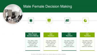 Male Female Decision Making In Powerpoint And Google Slides Cpb