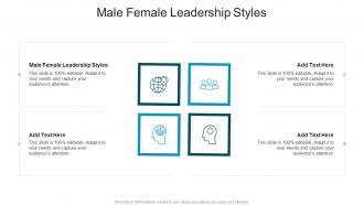 Male Female Leadership Styles In Powerpoint And Google Slides Cpb