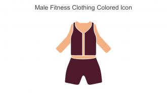 Male Fitness Clothing Colored Icon In Powerpoint Pptx Png And Editable Eps Format