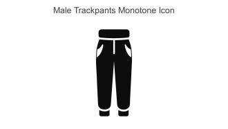 Male Trackpants Monotone Icon In Powerpoint Pptx Png And Editable Eps Format