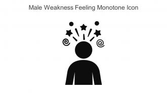 Male Weakness Feeling Monotone Icon In Powerpoint Pptx Png And Editable Eps Format
