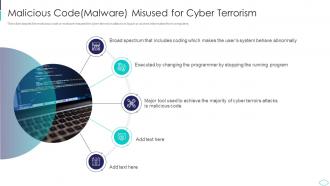 Malicious Codemalware Misused For Cyber Terrorism Cyber Terrorism Attacks