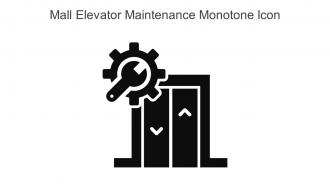 Mall Elevator Maintenance Monotone Icon In Powerpoint Pptx Png And Editable Eps Format