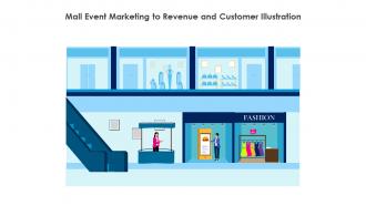 Mall Event Marketing To Revenue And Customer Illustration