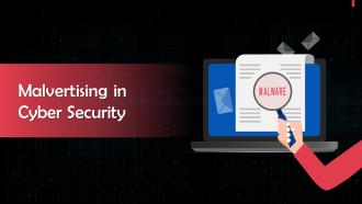Malvertising In Cyber Security Training Ppt