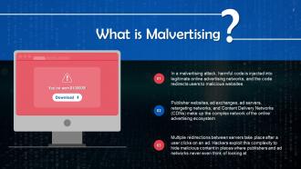 Malvertising In Cyber Security Training Ppt Ideas Content Ready